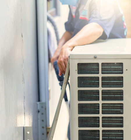 heat pump, or a natural gas furnace